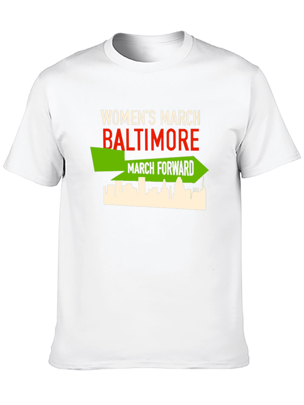 Womens March Baltimore T-Shirt