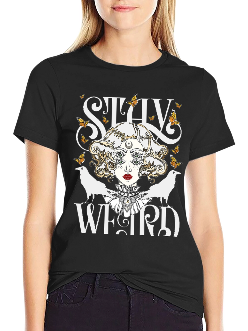 Stay Weird Graphic T-Shirt