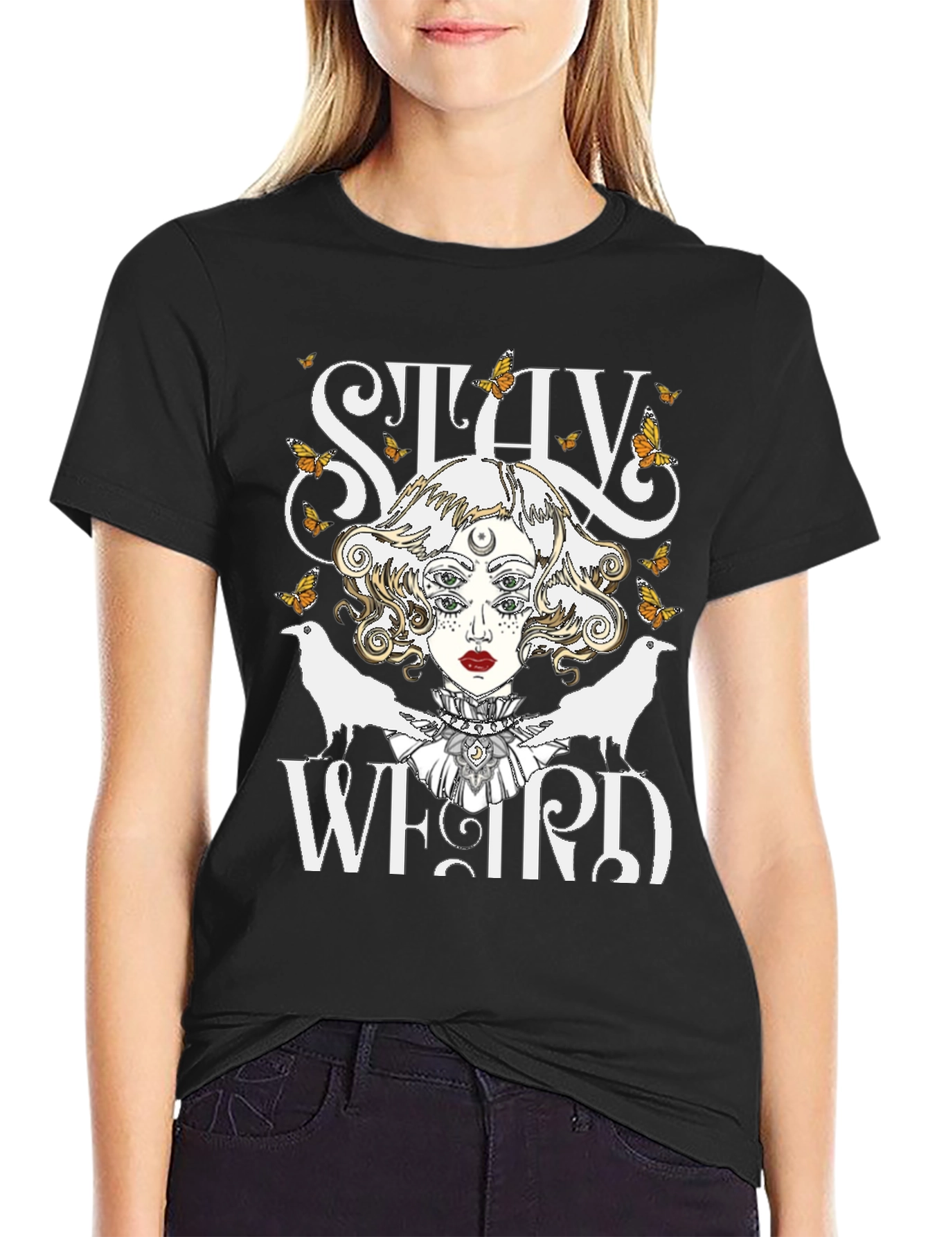 Stay Weird Graphic T-Shirt