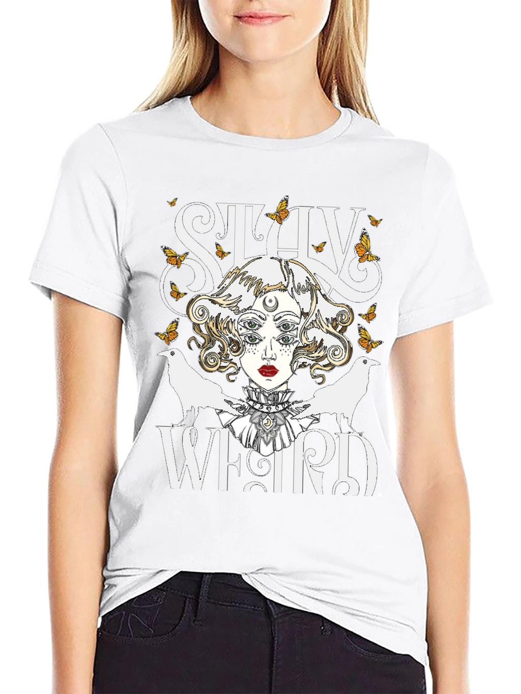 Stay Weird Graphic T-Shirt