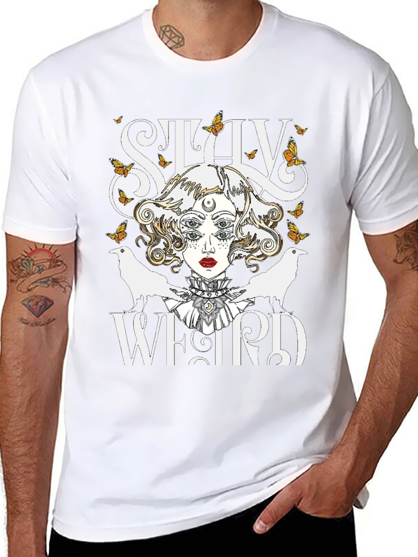 Stay Weird Graphic T-Shirt