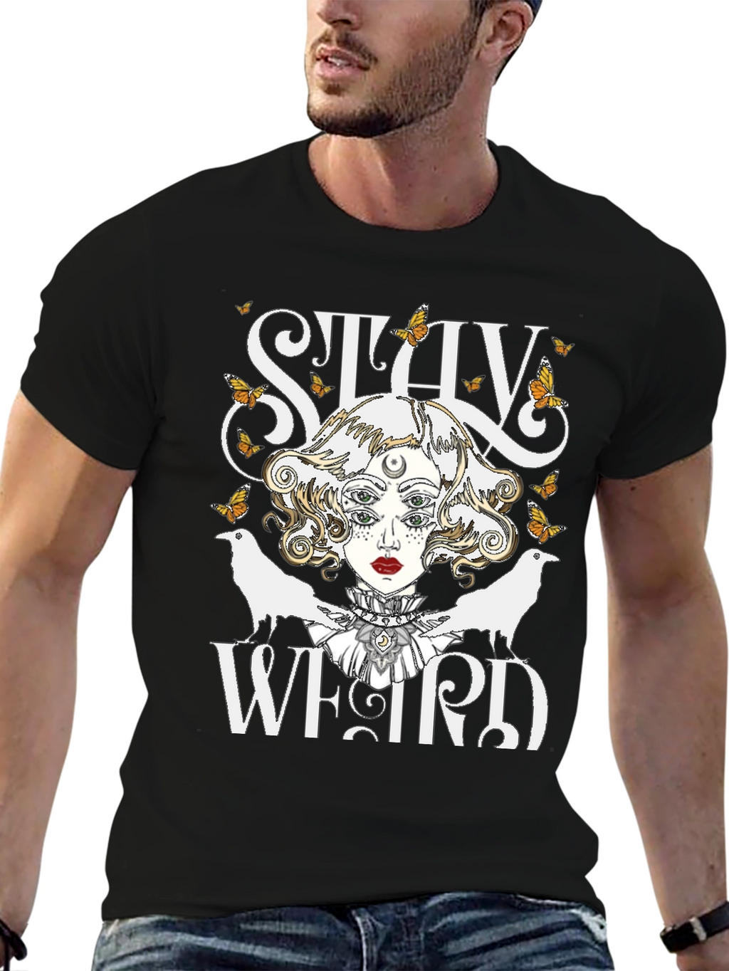 Stay Weird Graphic T-Shirt