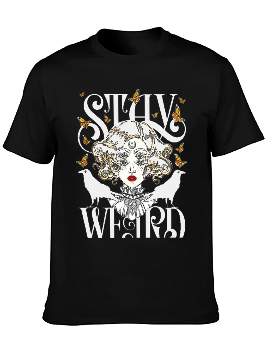 Stay Weird Graphic T-Shirt