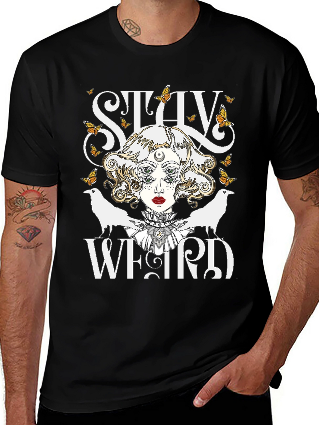 Stay Weird Graphic T-Shirt