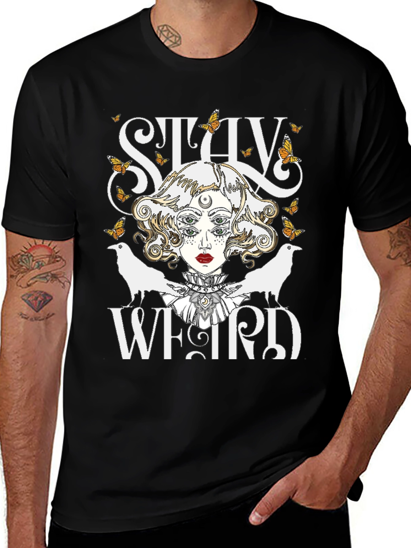 Stay Weird Graphic T-Shirt