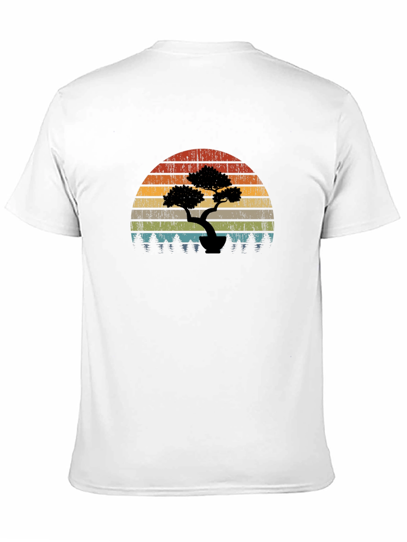 Vintage Bonsai Sunset T-Shirt