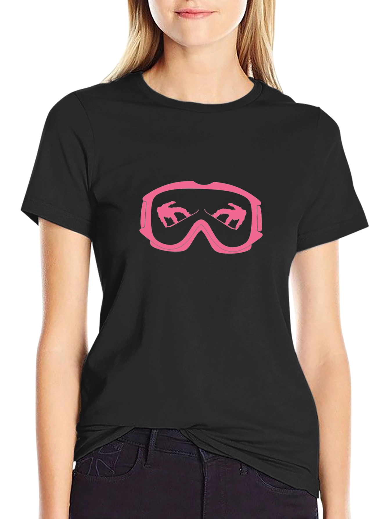 Snow Goggles Tee - Ride the Slopes in Style