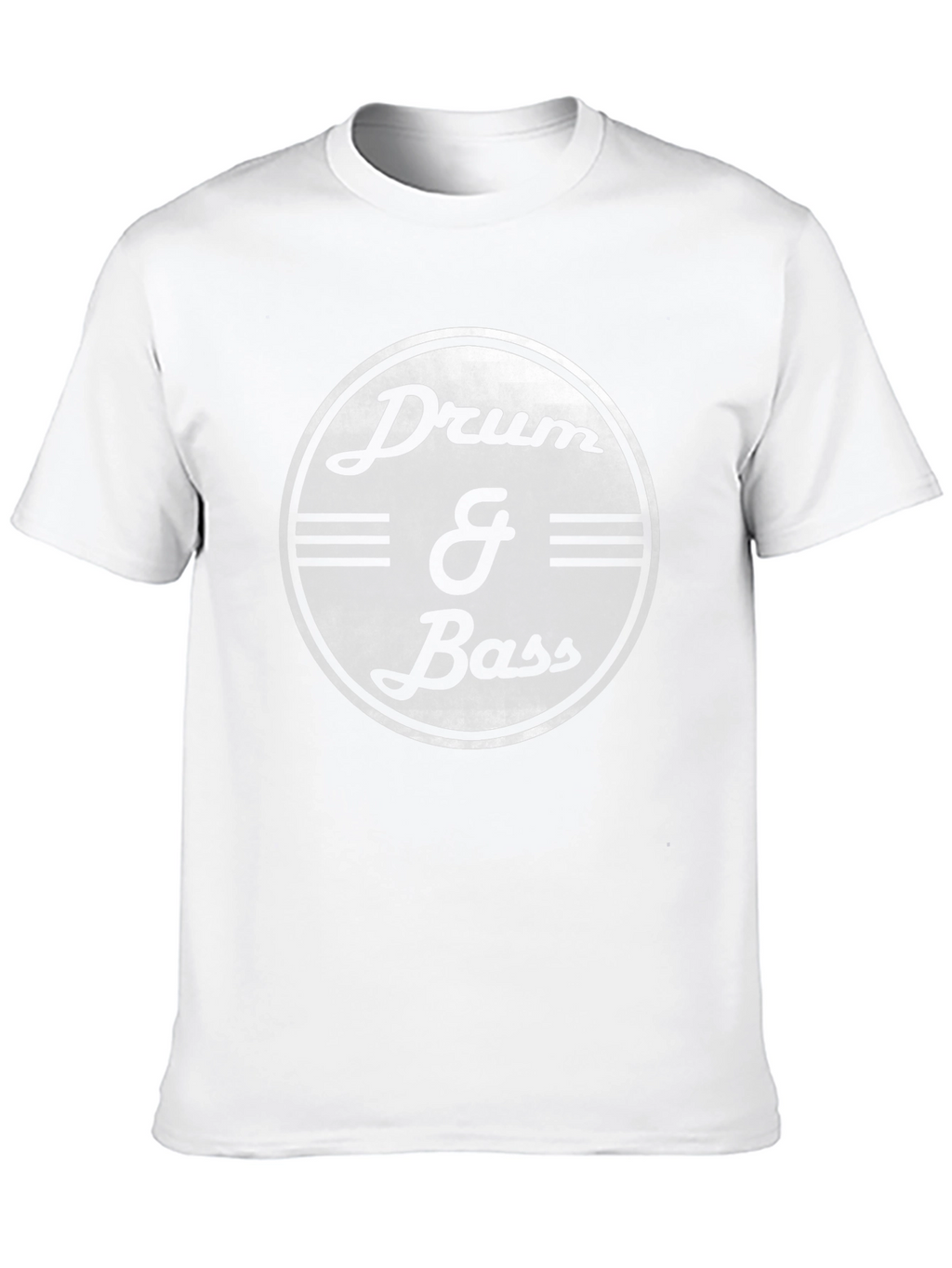 Drum & Bass Graphic Tee - Music Lovers T-Shirt