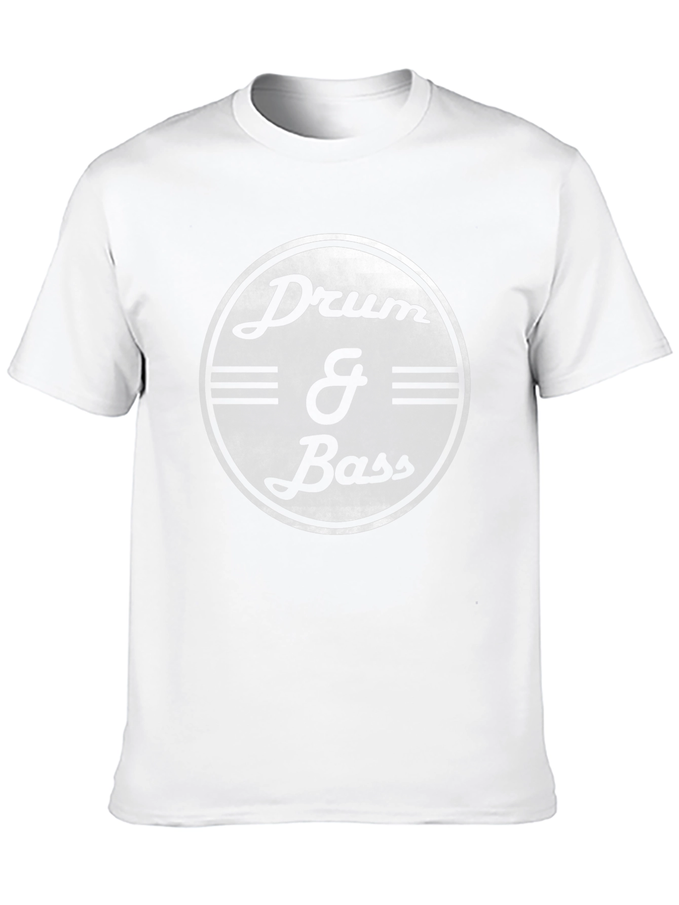Drum & Bass Graphic Tee - Music Lovers T-Shirt