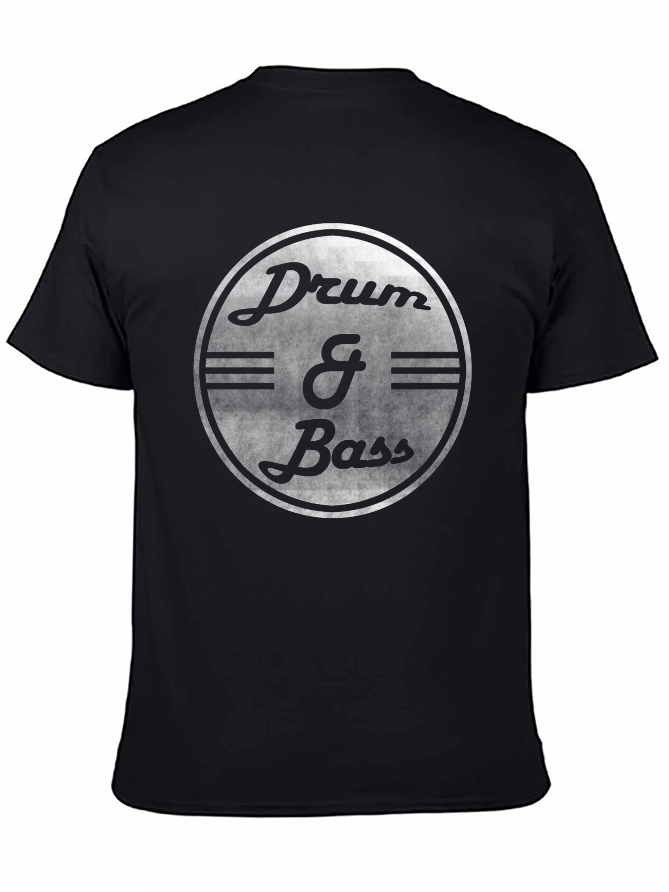 Drum & Bass Graphic Tee - Music Lovers T-Shirt