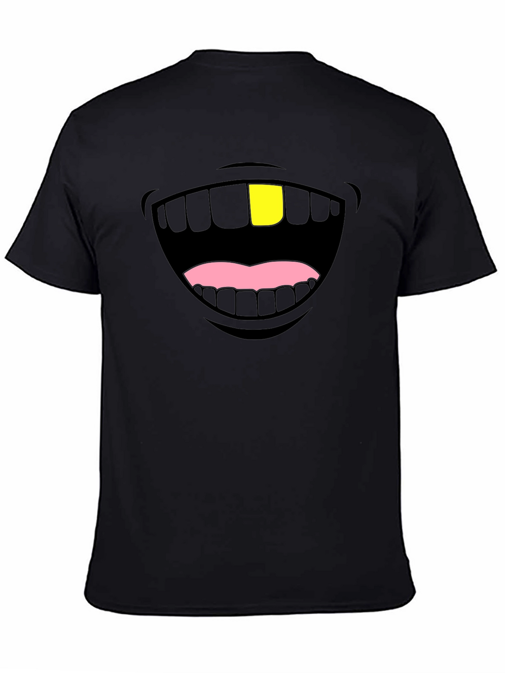 Funny Gold Tooth Graphic T-Shirt
