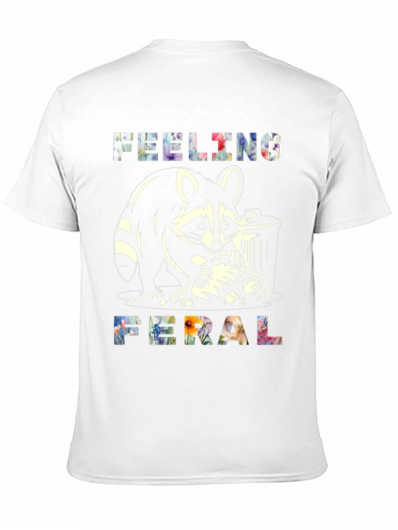 Feeling Feral Raccoon Graphic Tee