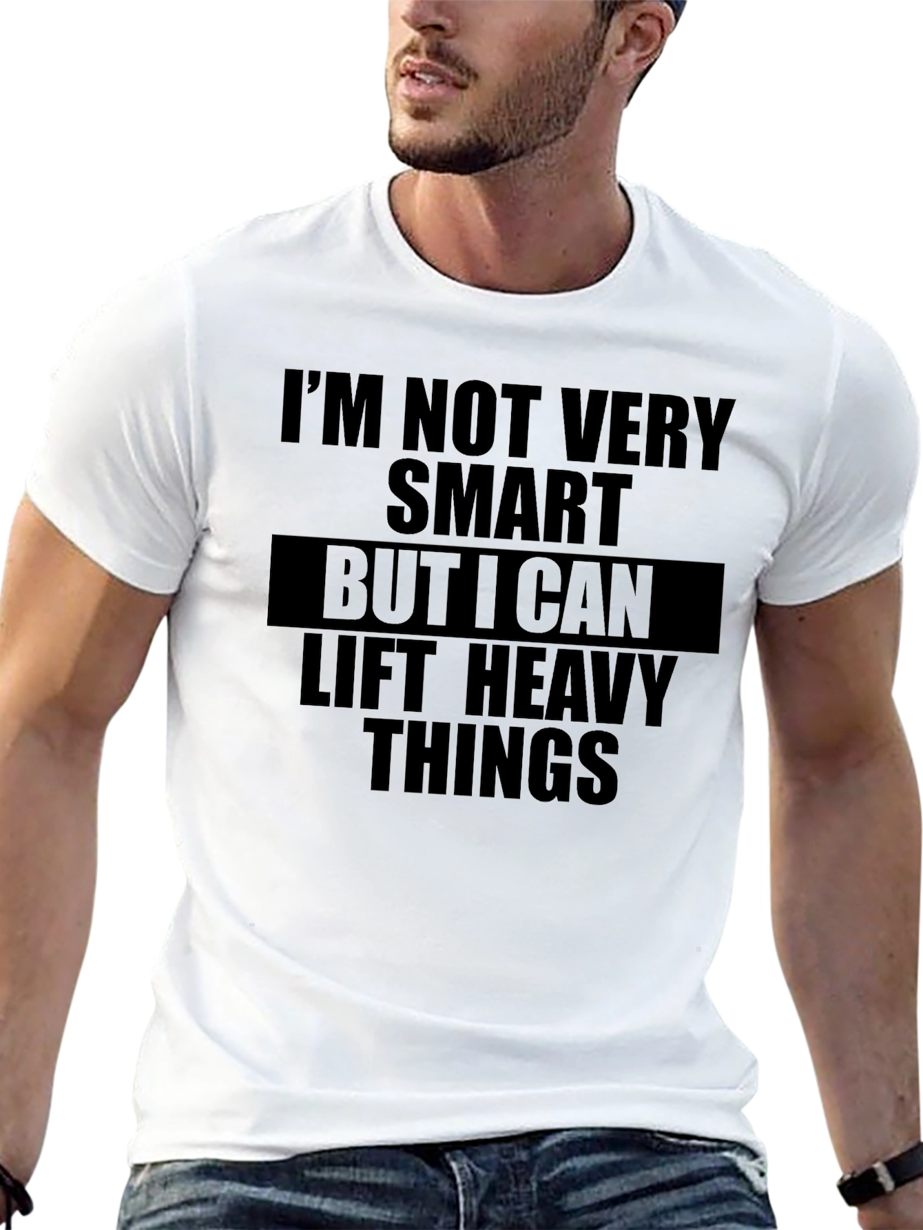 Funny Gym Workout T-Shirt for Weightlifters