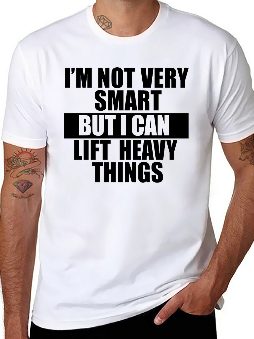 Funny Gym Workout T-Shirt for Weightlifters