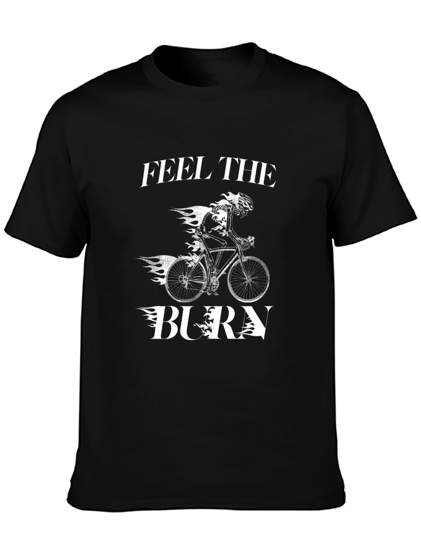 Feel the Burn Cyclist T-Shirt