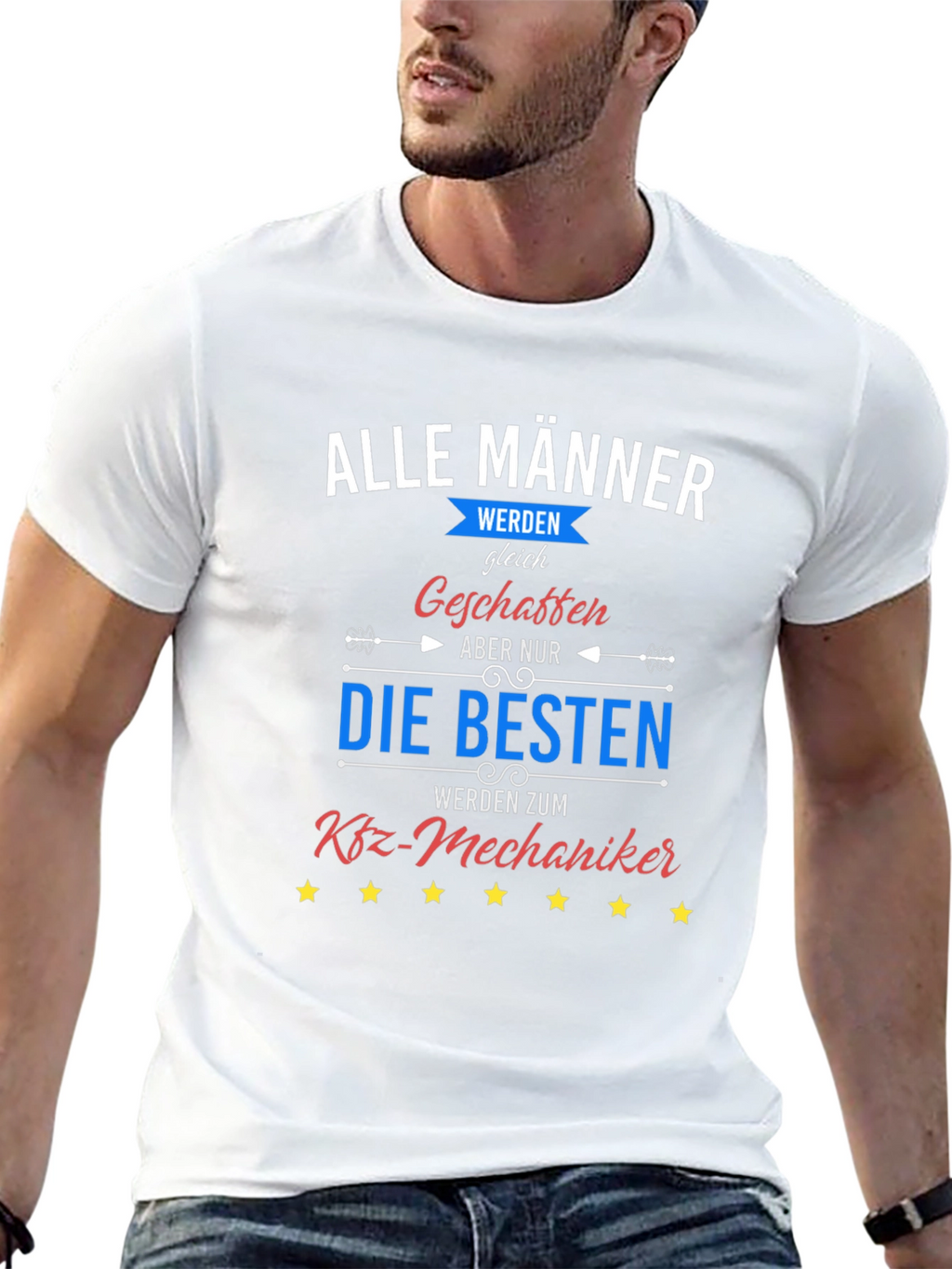 Best Kfz-Mechaniker T-Shirt - Gift for Car Mechanics!