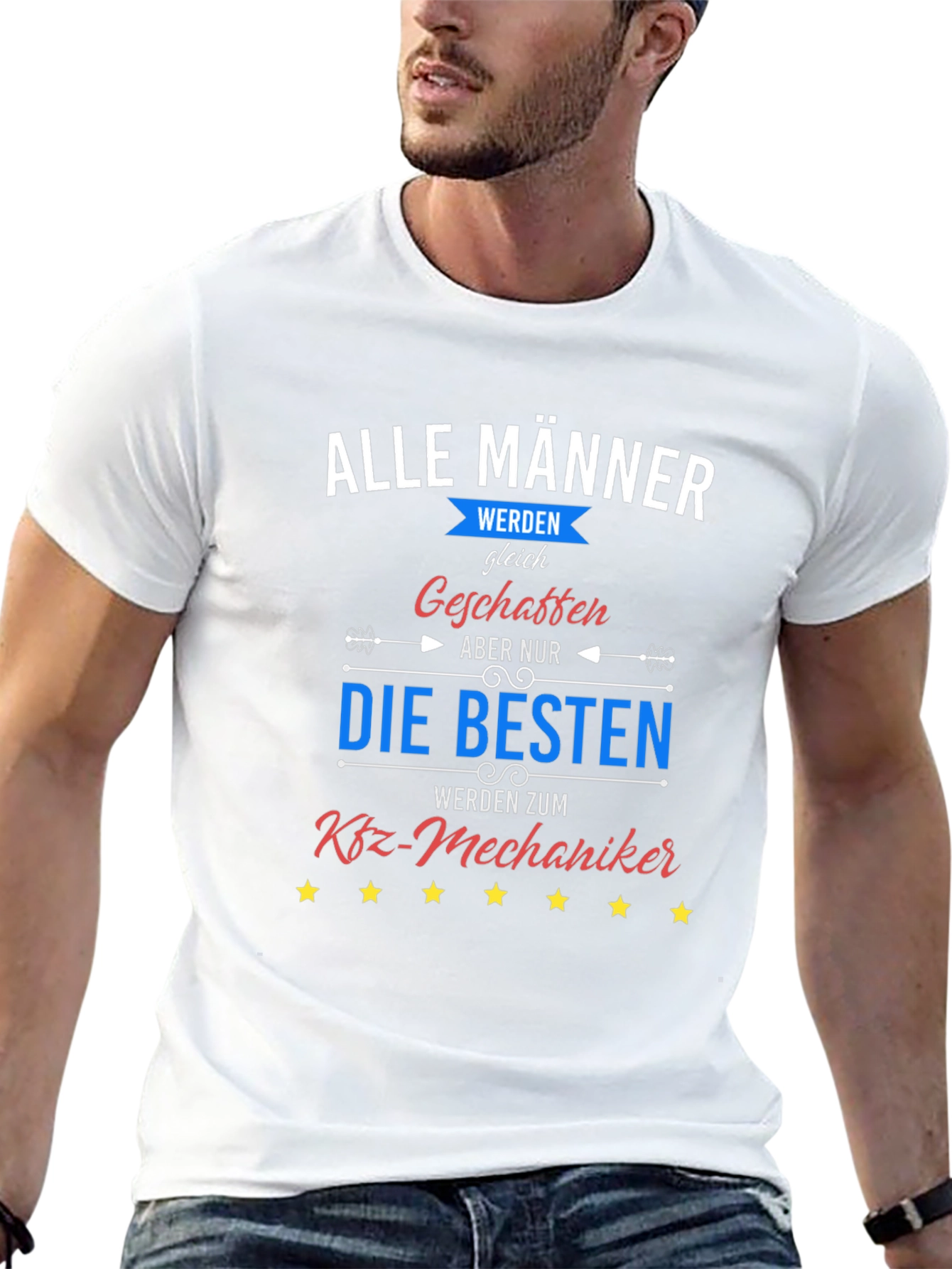 Best Kfz-Mechaniker T-Shirt - Gift for Car Mechanics!
