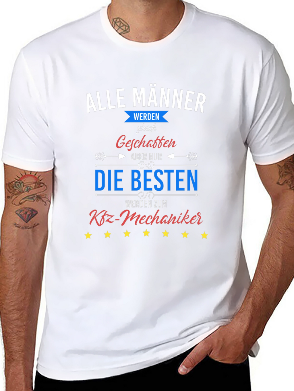 Best Kfz-Mechaniker T-Shirt - Gift for Car Mechanics!