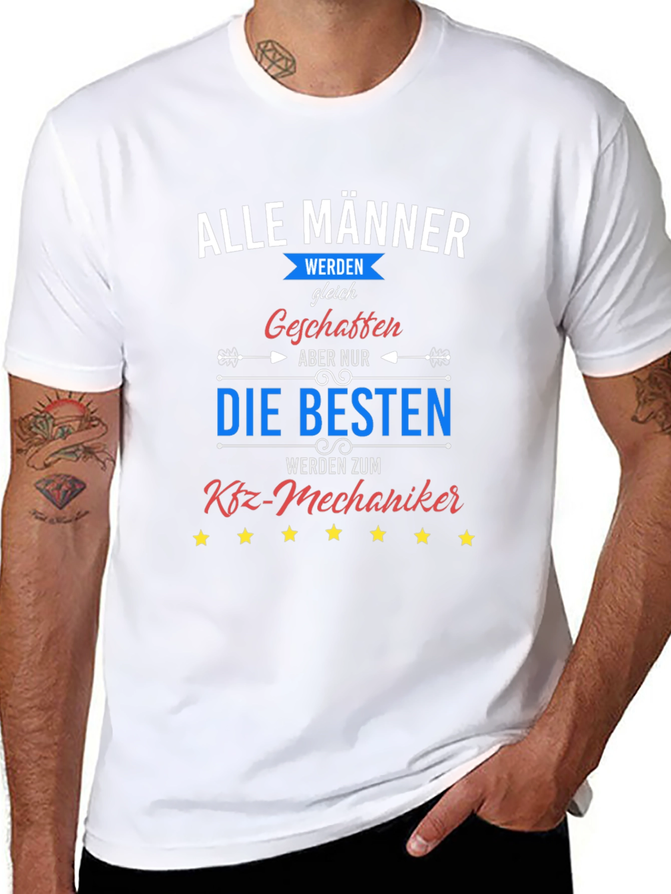 Best Kfz-Mechaniker T-Shirt - Gift for Car Mechanics!