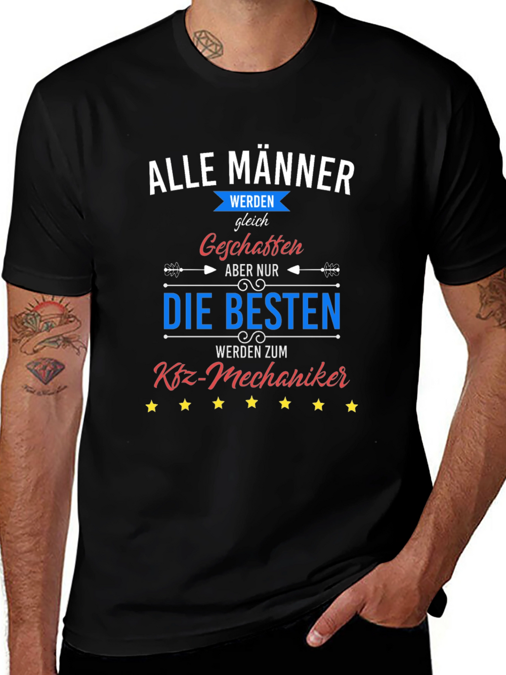 Best Kfz-Mechaniker T-Shirt - Gift for Car Mechanics!