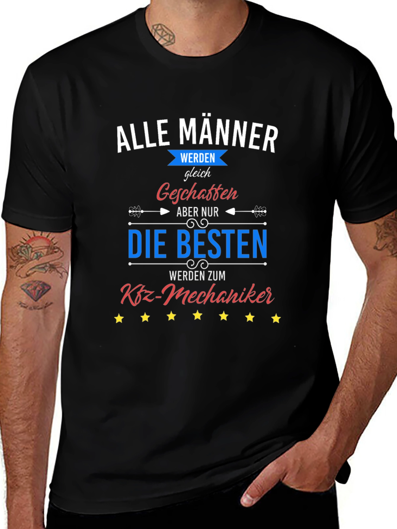Best Kfz-Mechaniker T-Shirt - Gift for Car Mechanics!