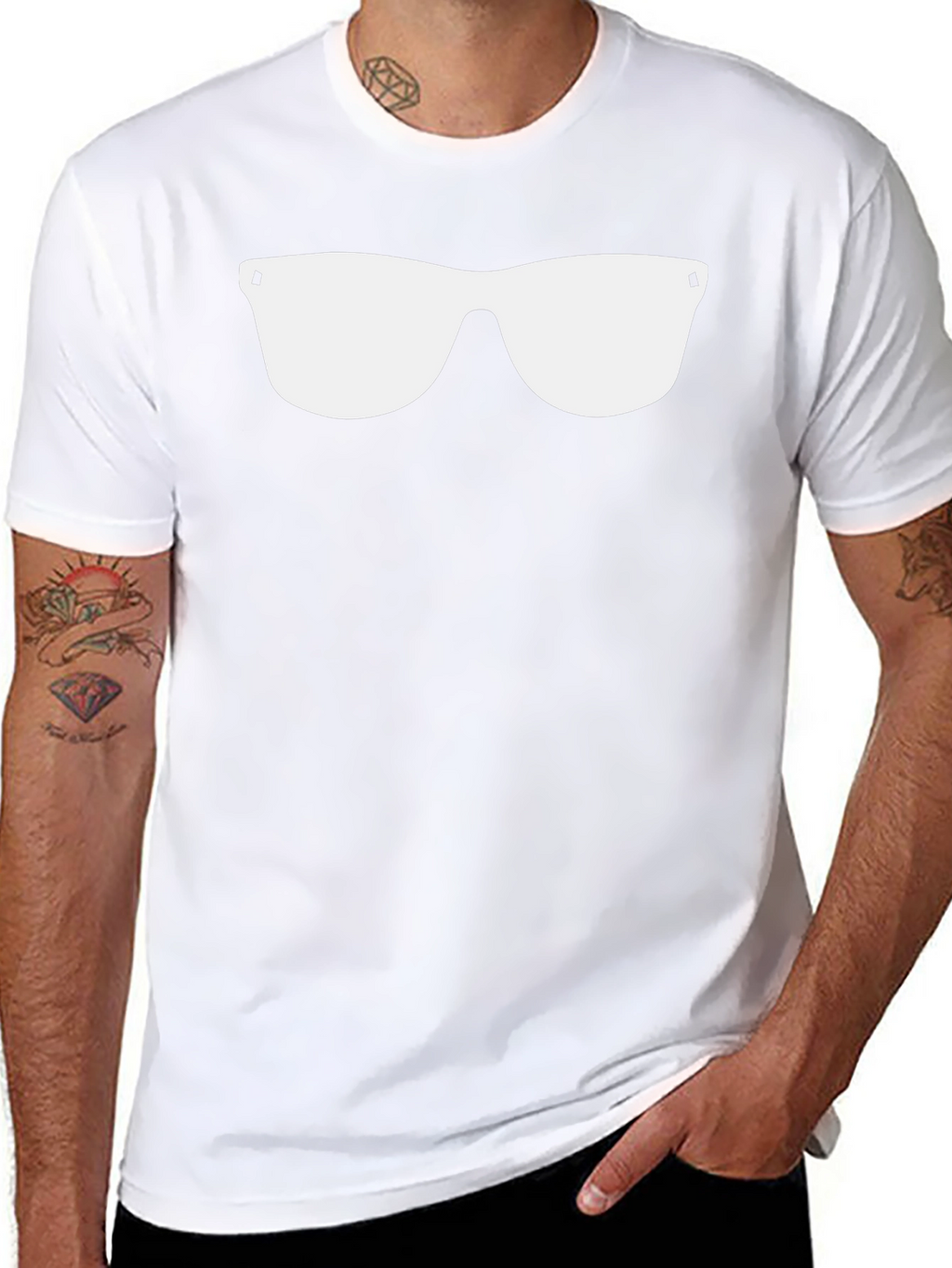 Cool Shades Graphic Tee - Stylish Unisex T-Shirt