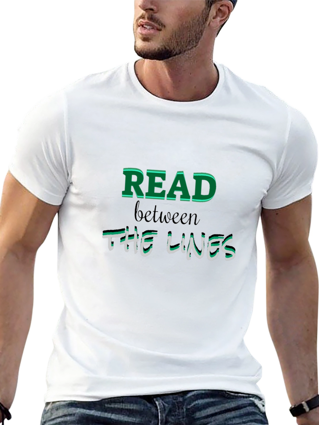 Read Between The Lines Graphic Tee