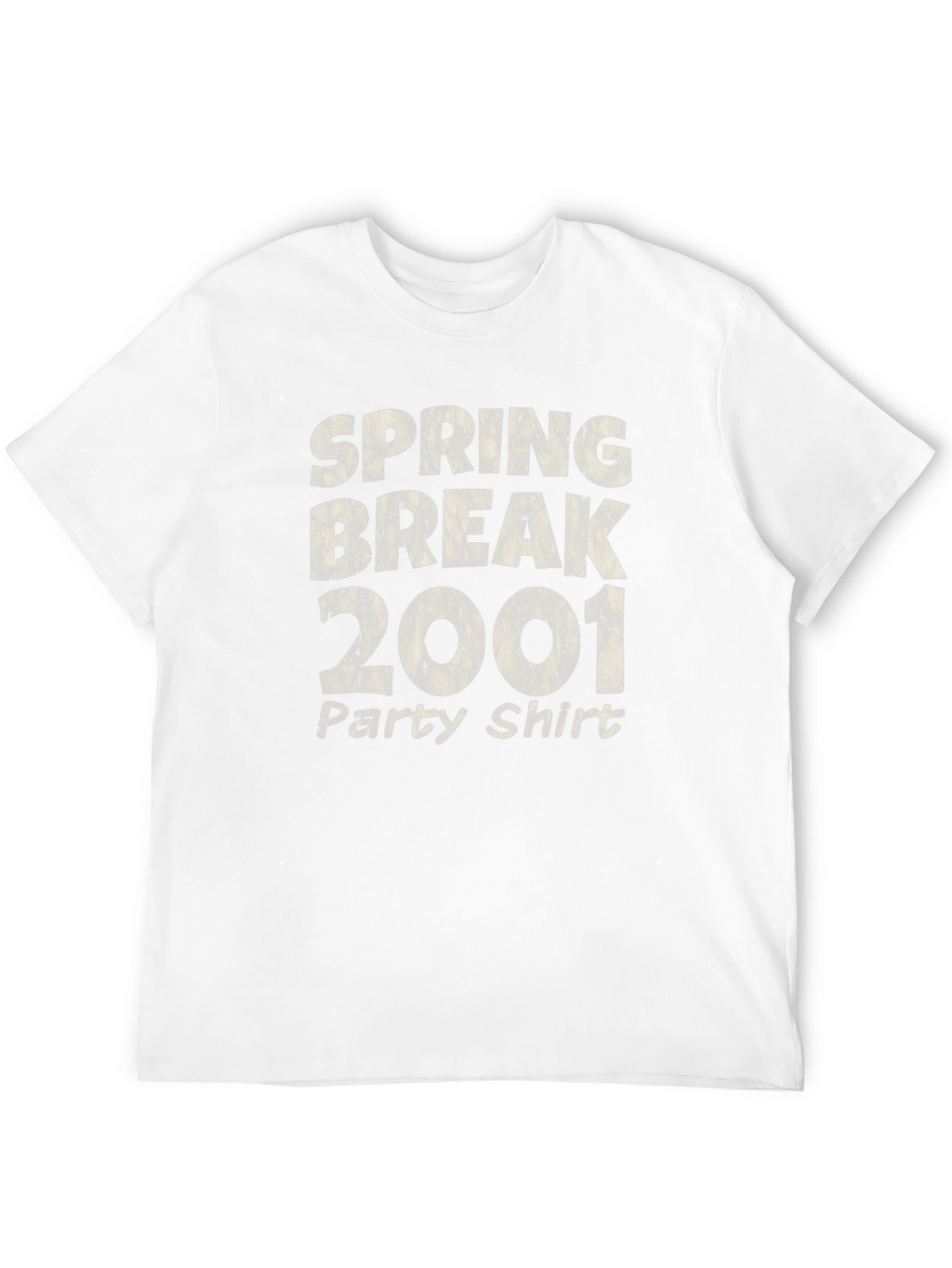 Spring Break 2001 Party Shirt - Black Tee