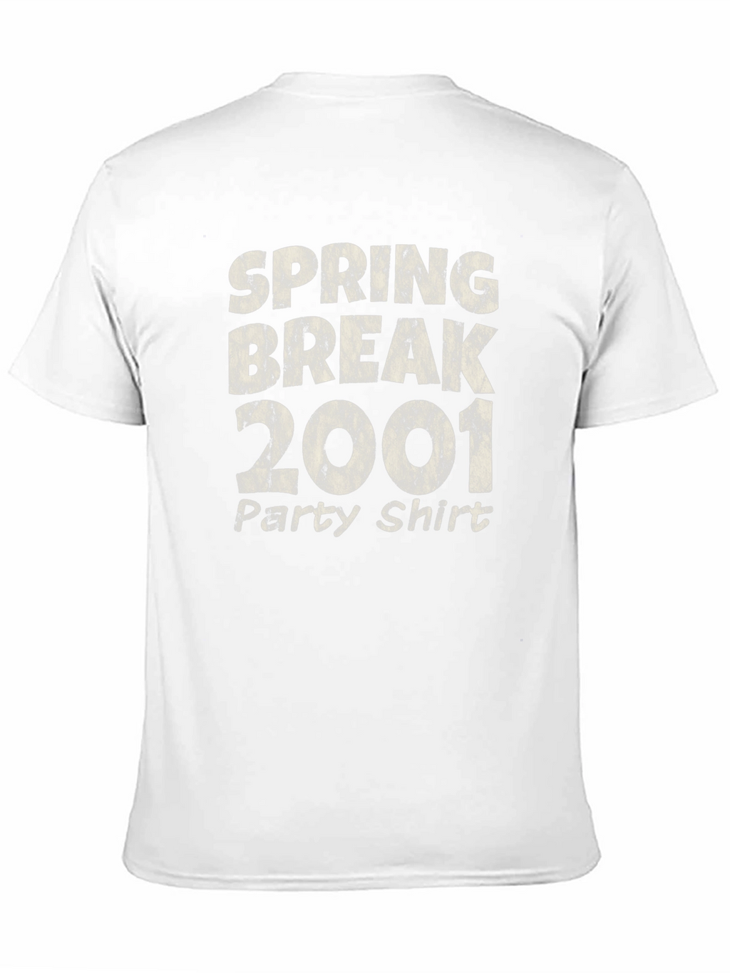 Spring Break 2001 Party Shirt - Black Tee