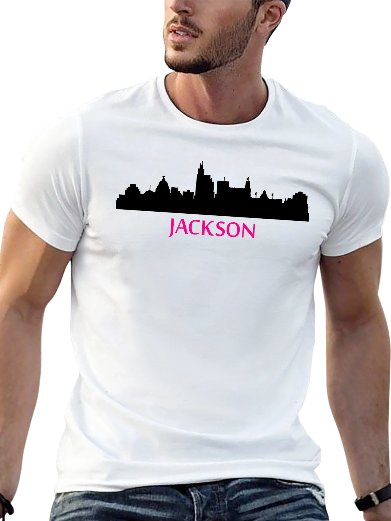 Jackson Skyline Black T-Shirt