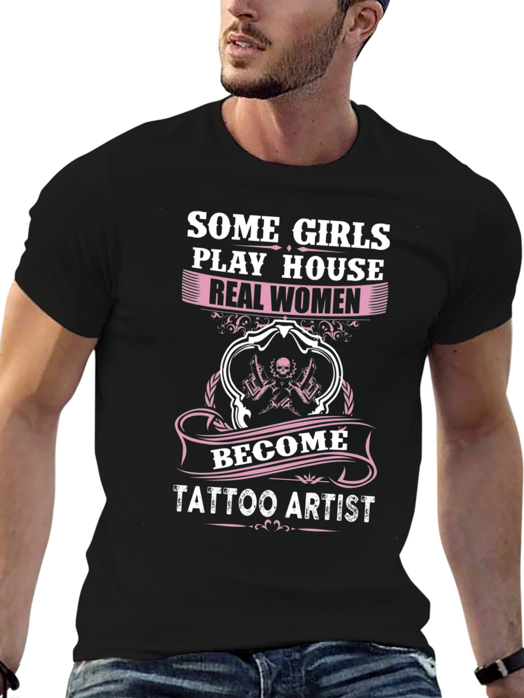 Real Women Tattoo Artist Graphic Tee