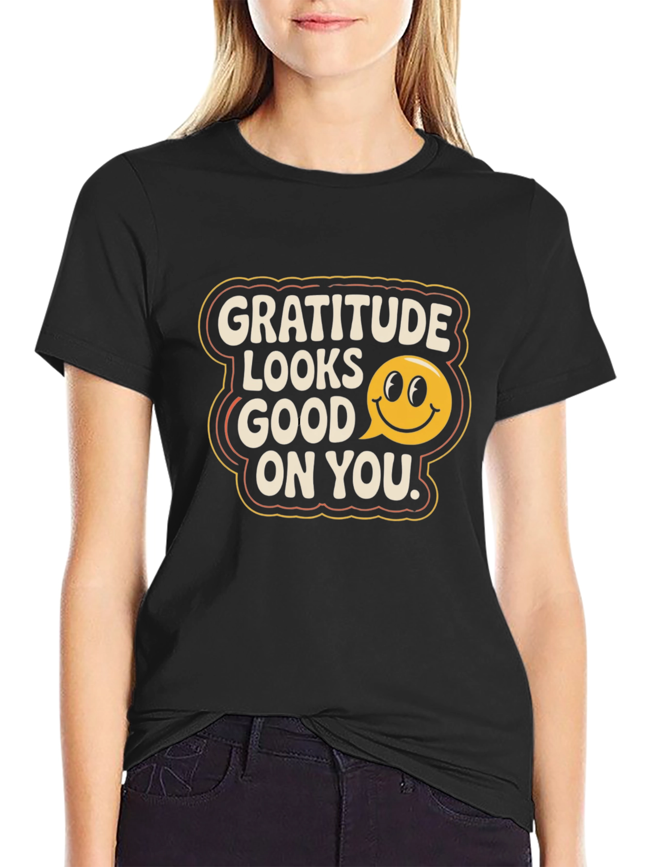 Gratitude Looks Good On You T-Shirt
