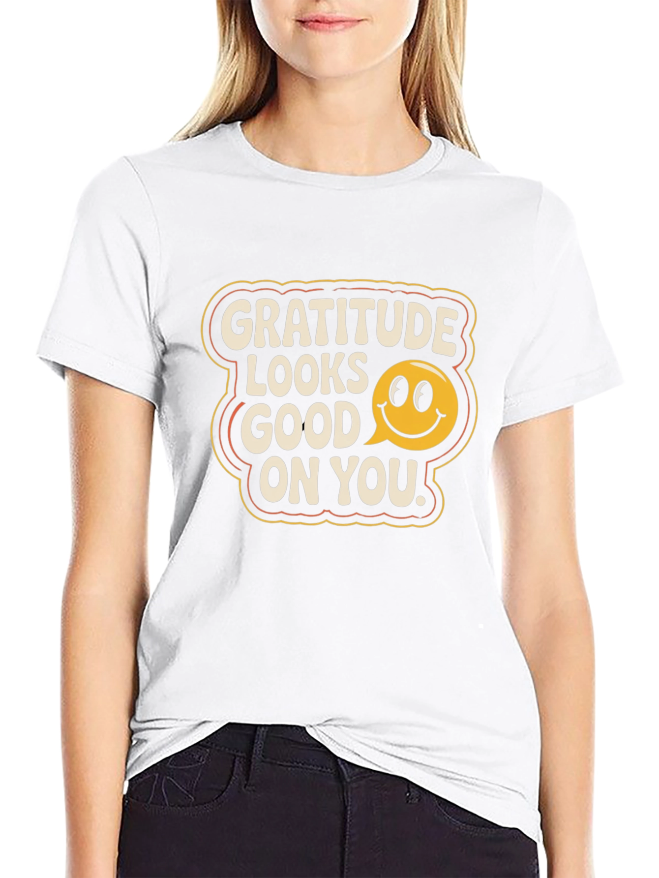 Gratitude Looks Good On You T-Shirt