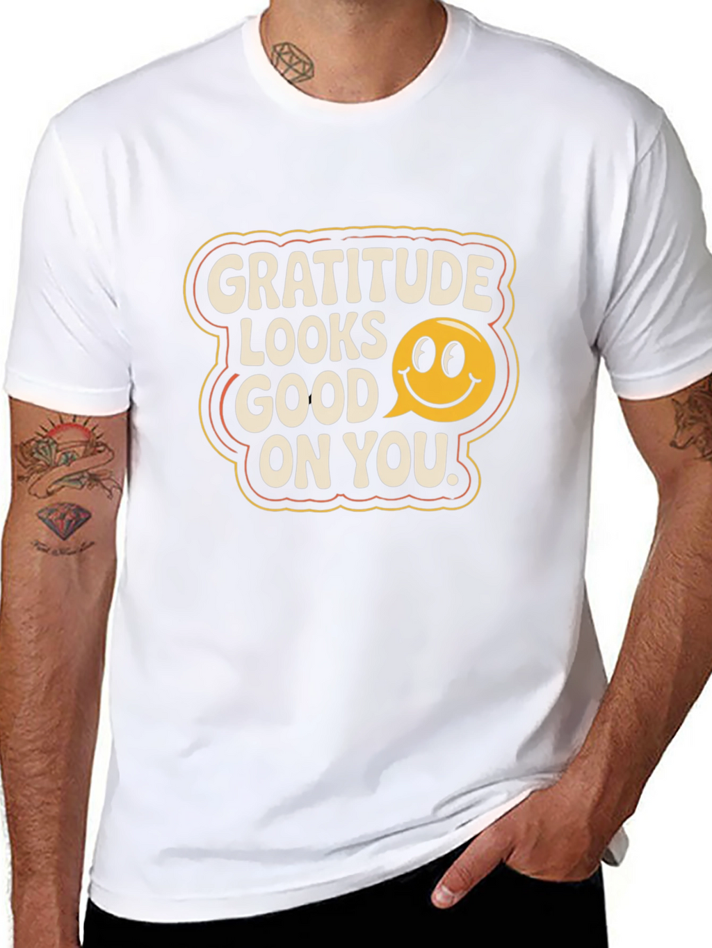 Gratitude Looks Good On You T-Shirt