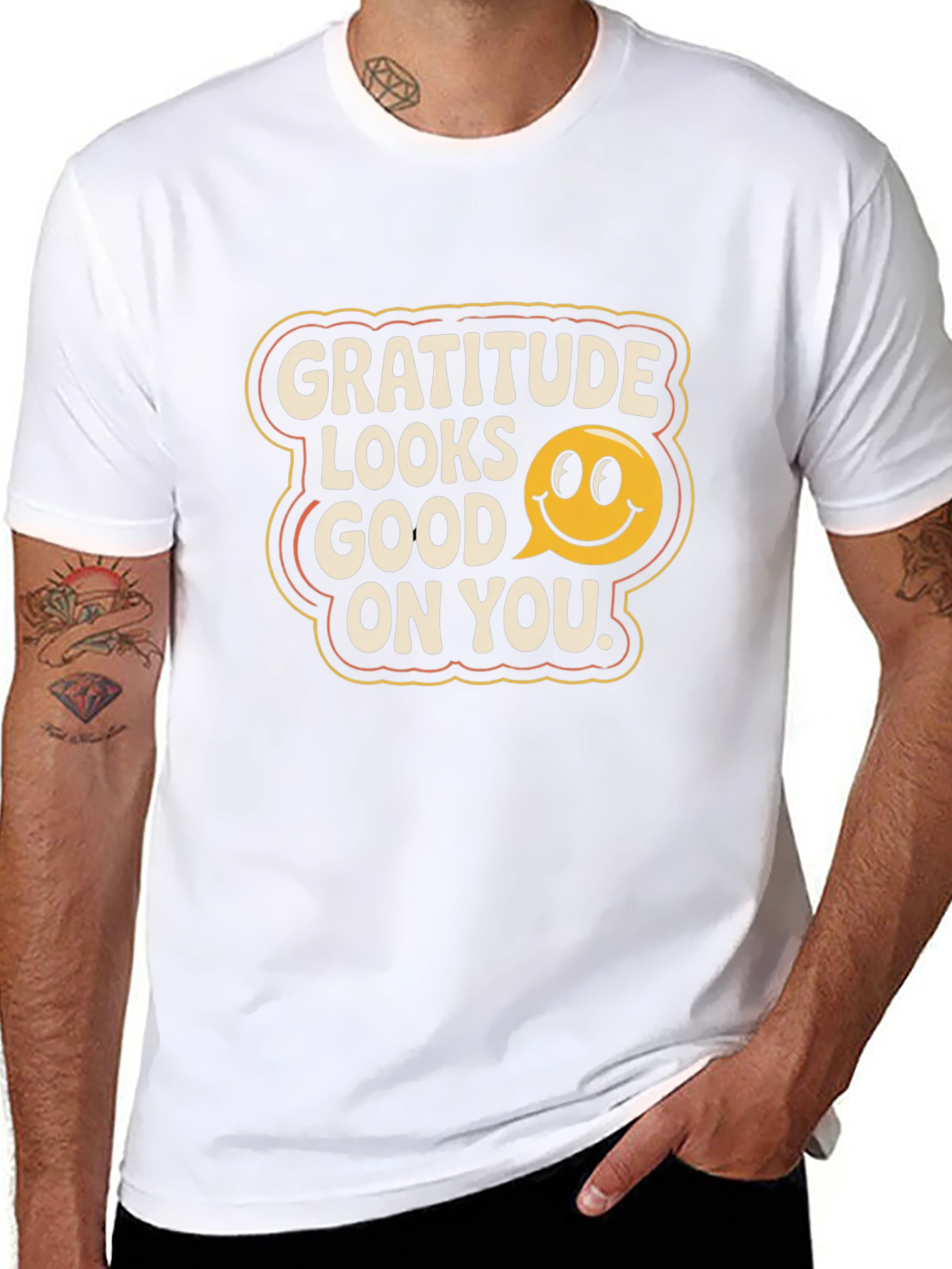 Gratitude Looks Good On You T-Shirt