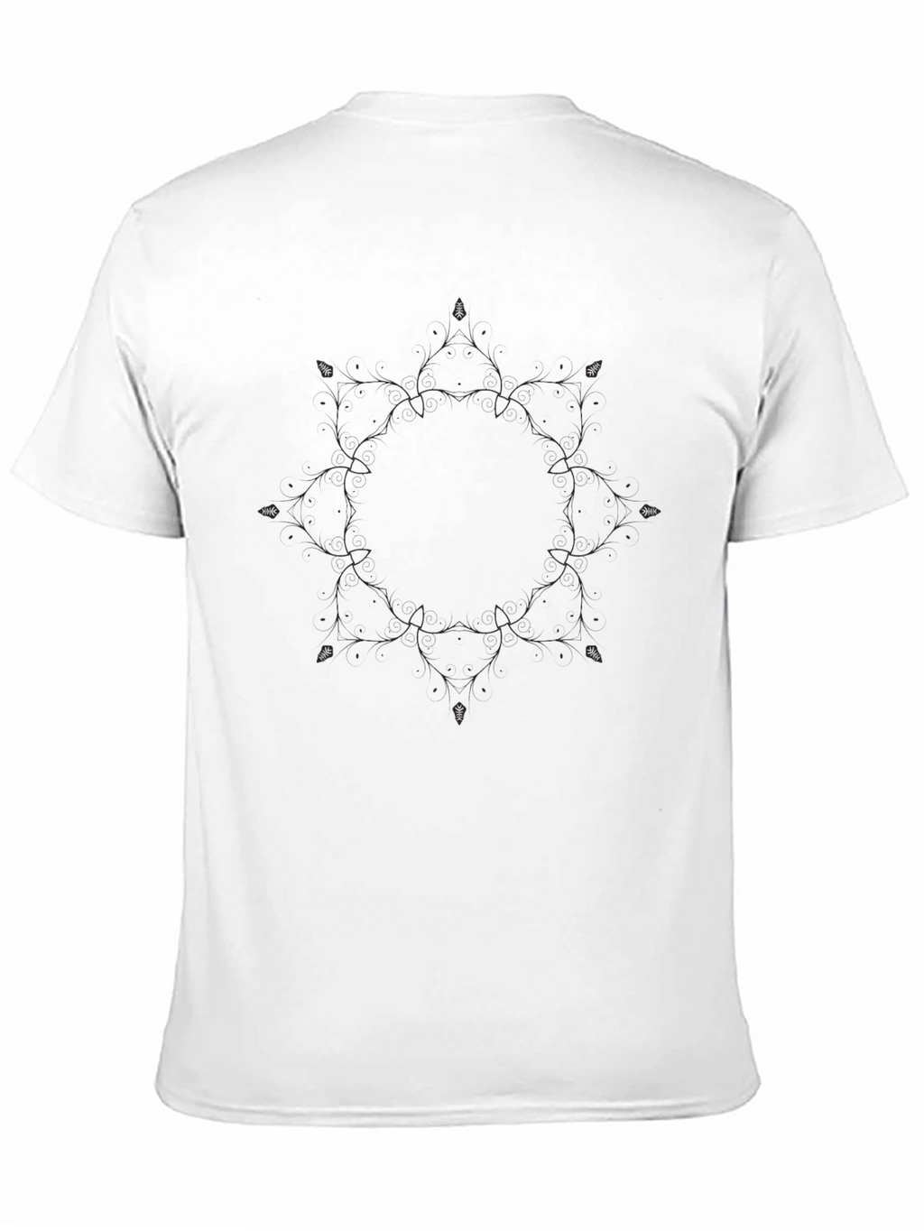 Black Crew Neck T-Shirt - Casual Style
