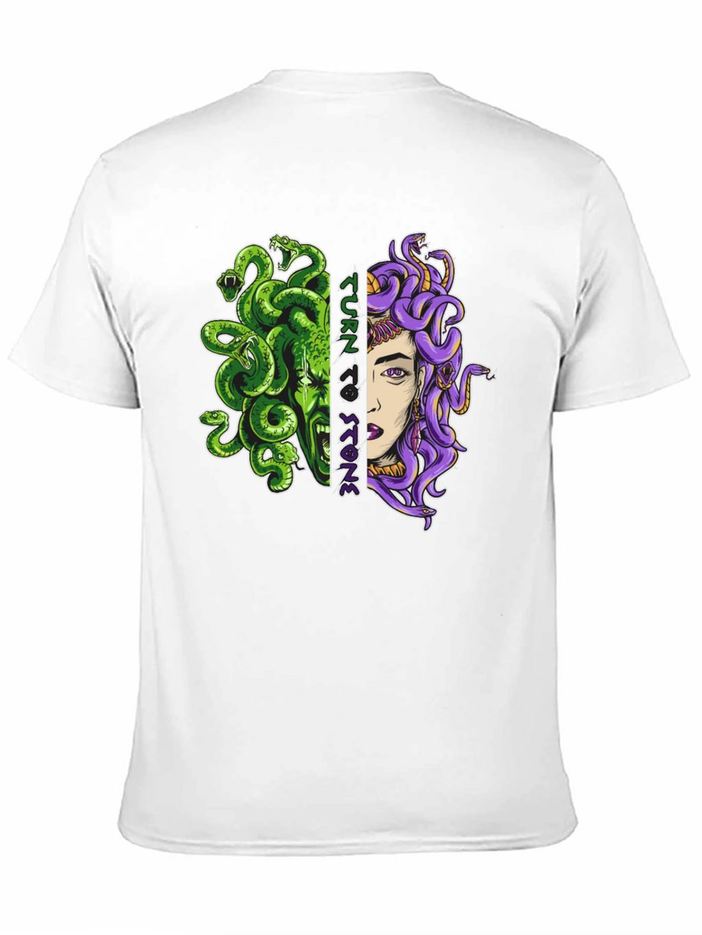 Medusa Turn to Stone Graphic T-Shirt