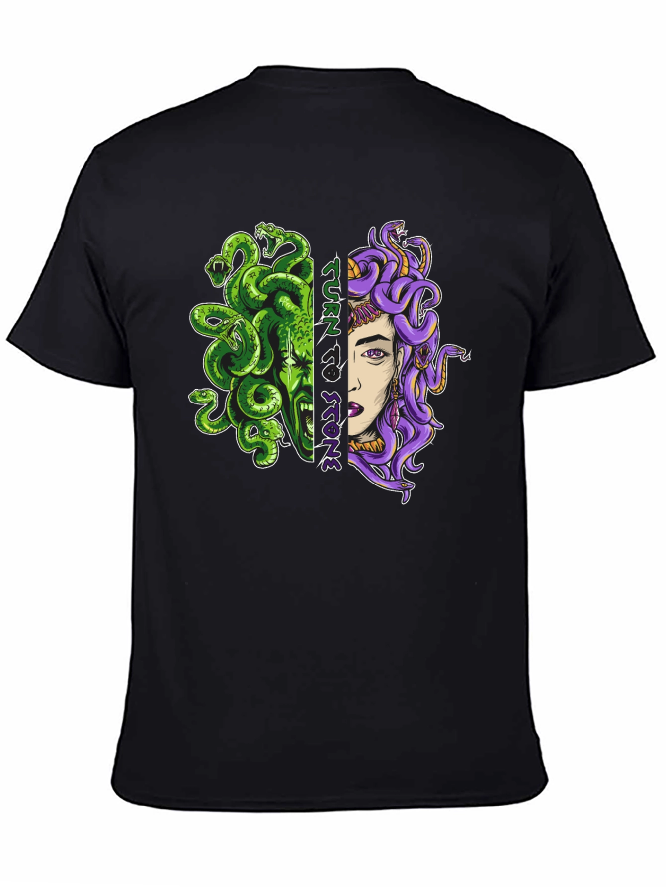Medusa Turn to Stone Graphic T-Shirt