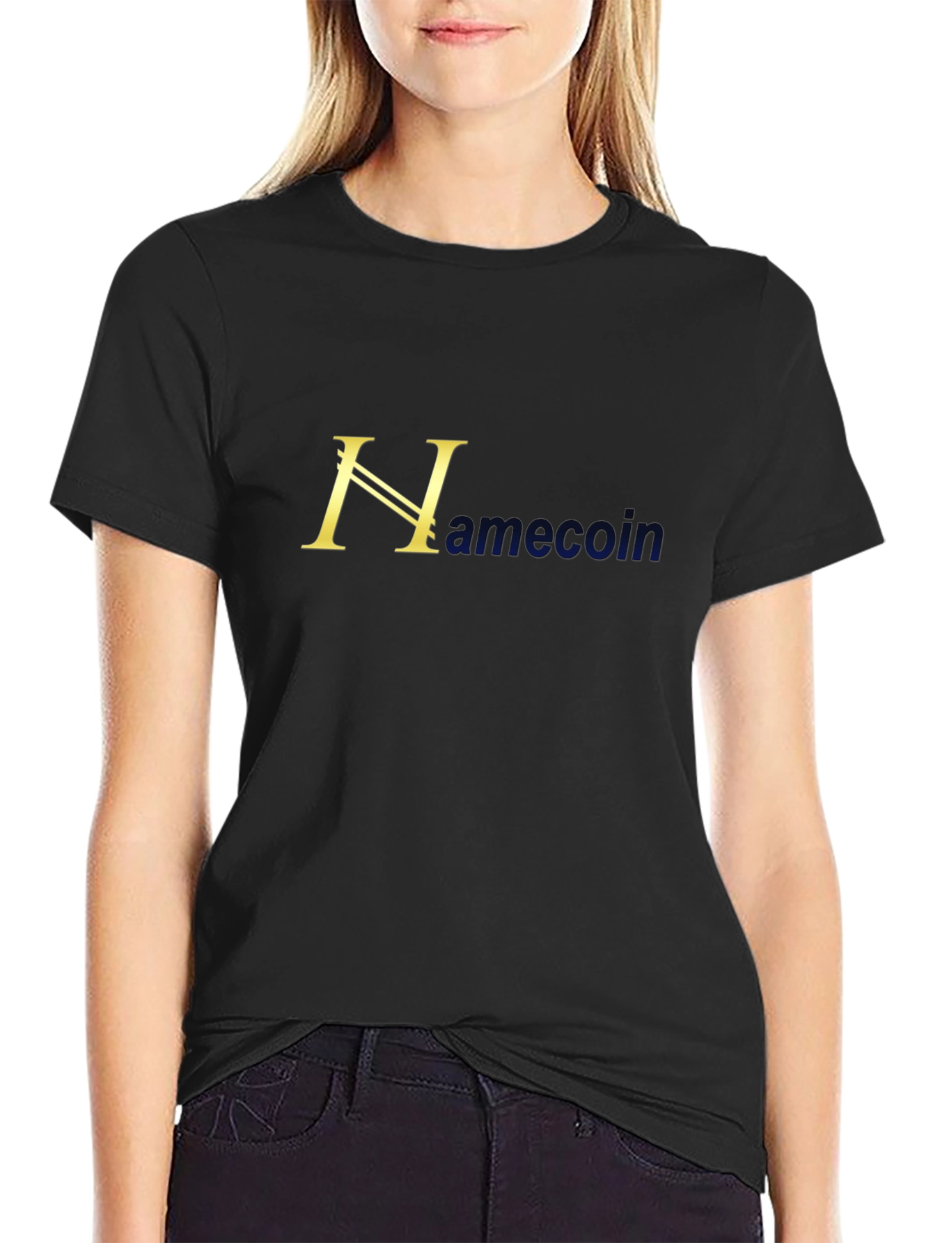 Hamecoin Graphic Tee - Black