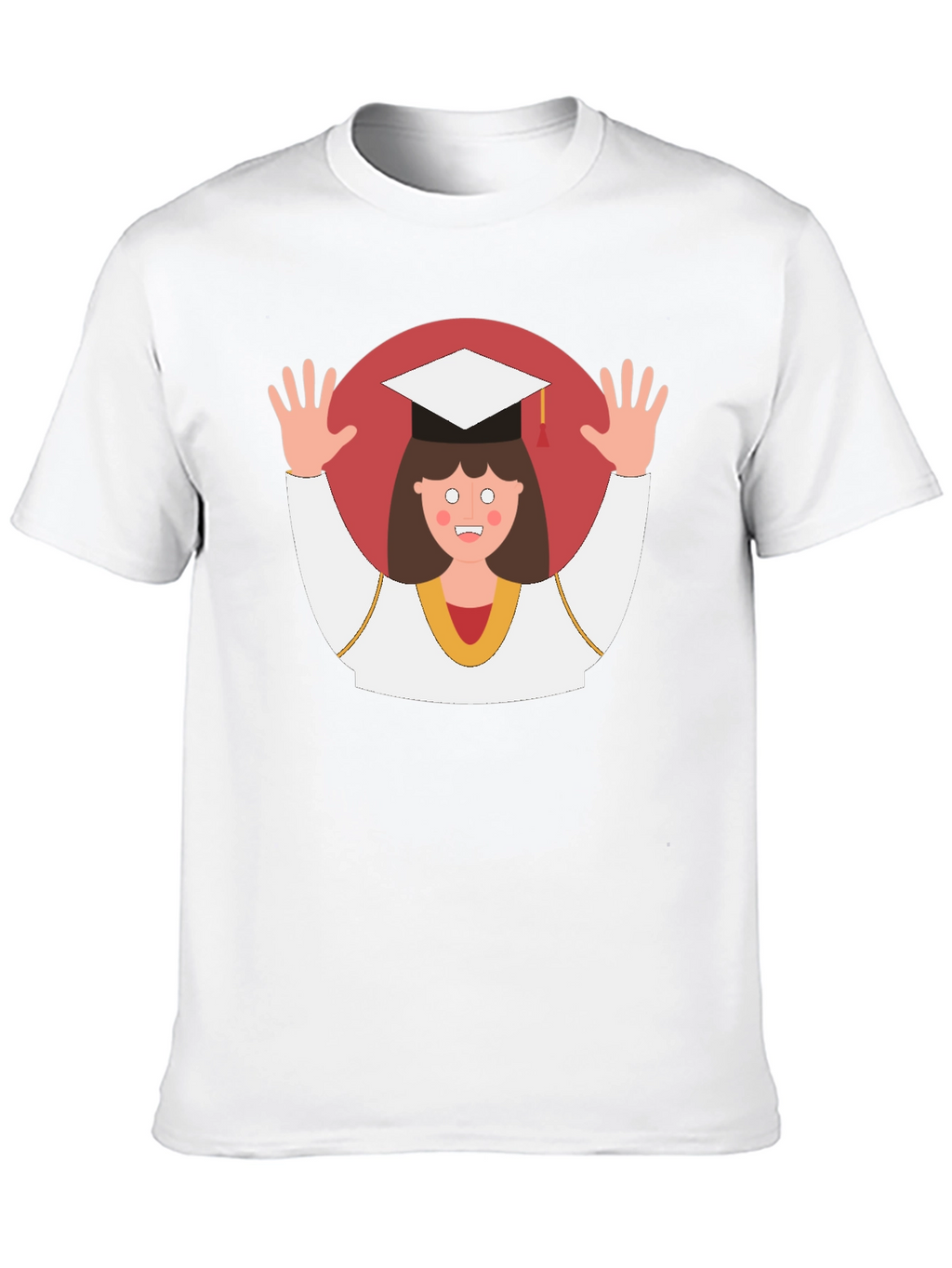 Graduation T-Shirt - Funny Cartoon Student