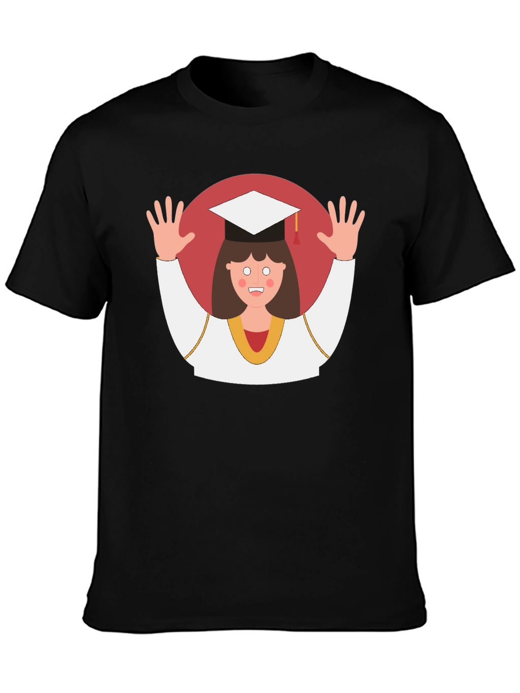 Graduation T-Shirt - Funny Cartoon Student
