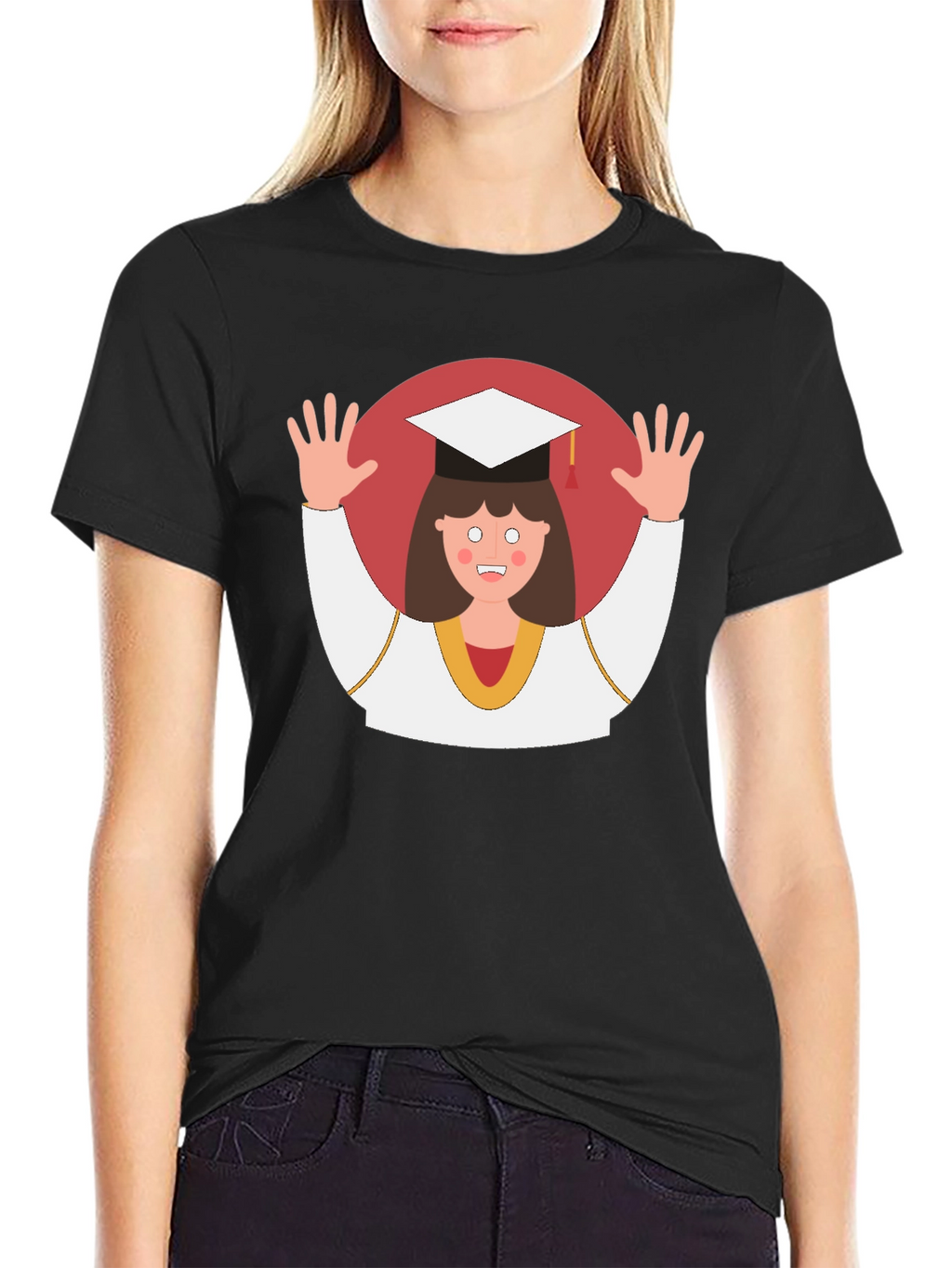 Graduation T-Shirt - Funny Cartoon Student