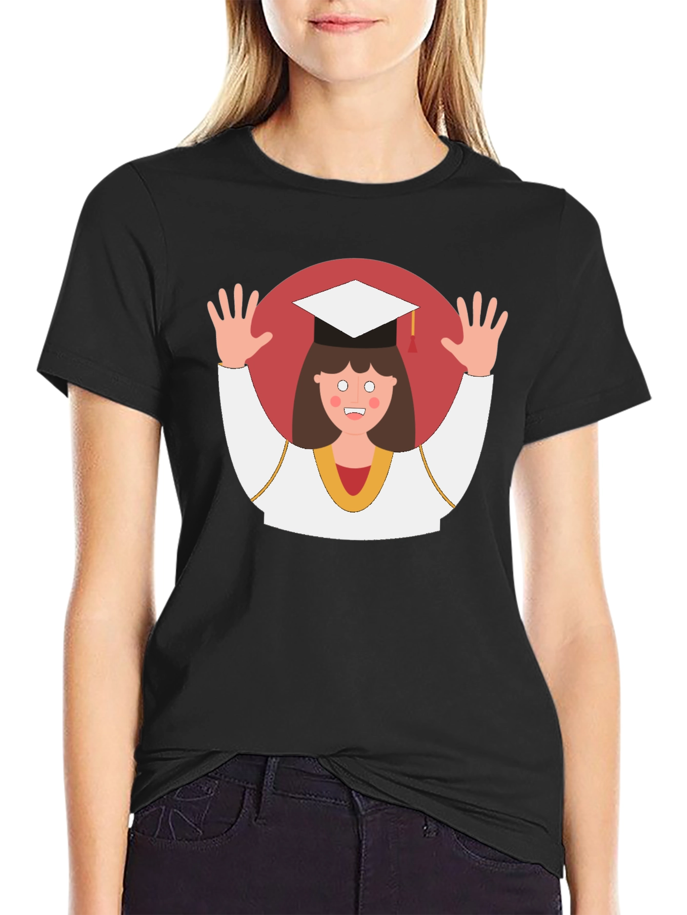 Graduation T-Shirt - Funny Cartoon Student