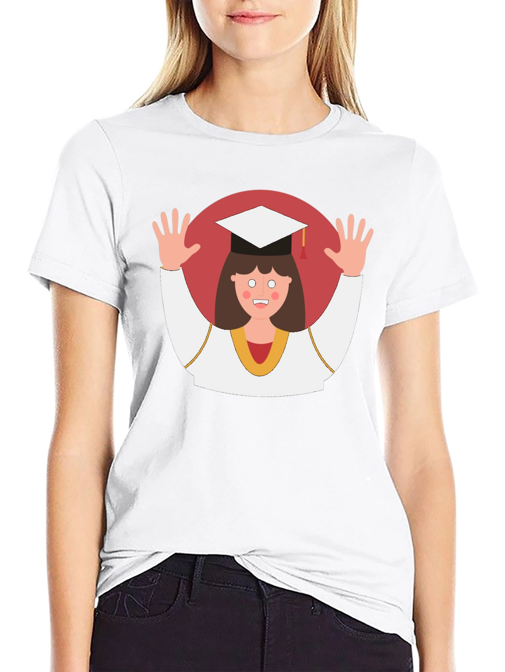 Graduation T-Shirt - Funny Cartoon Student