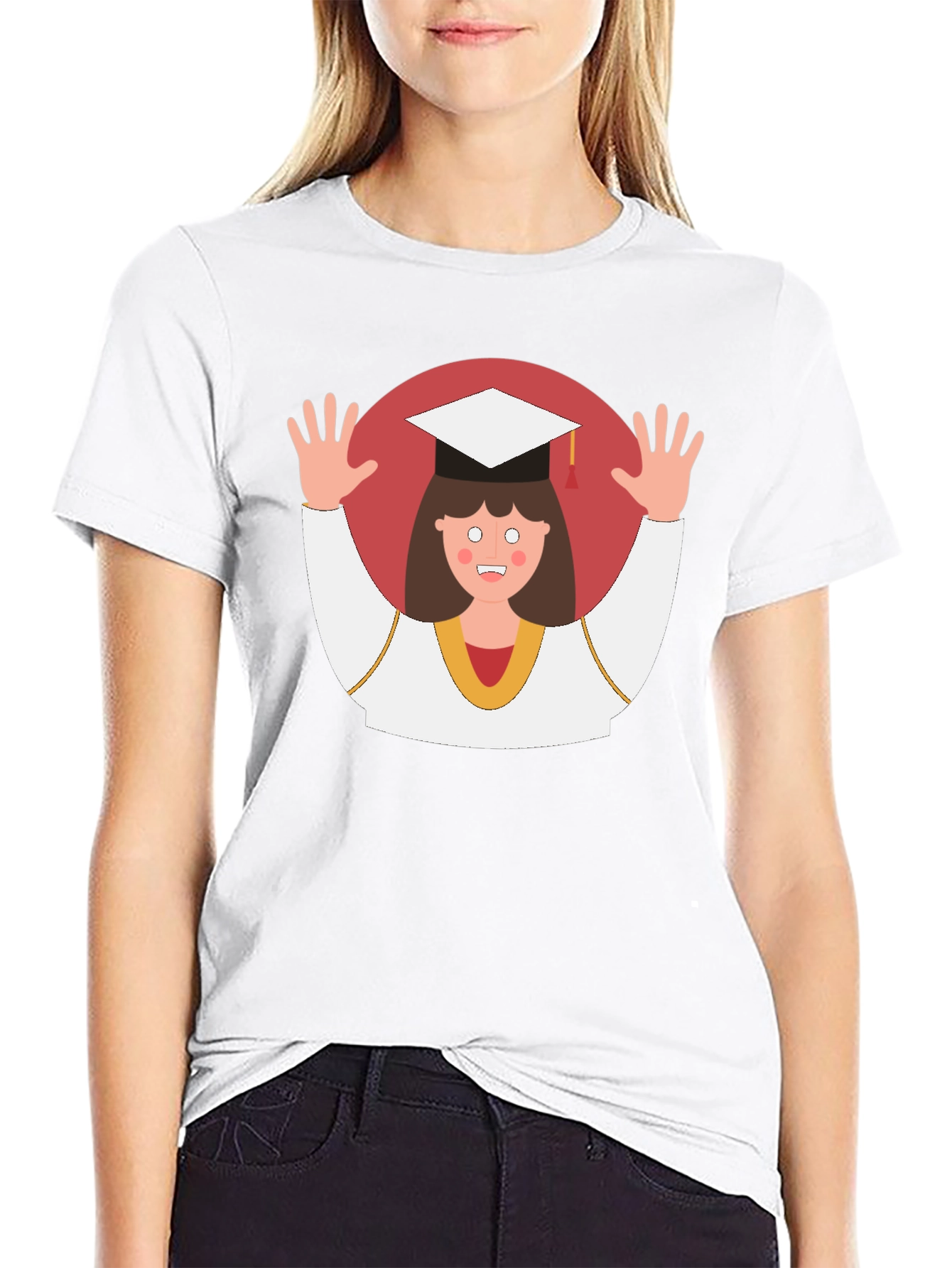 Graduation T-Shirt - Funny Cartoon Student