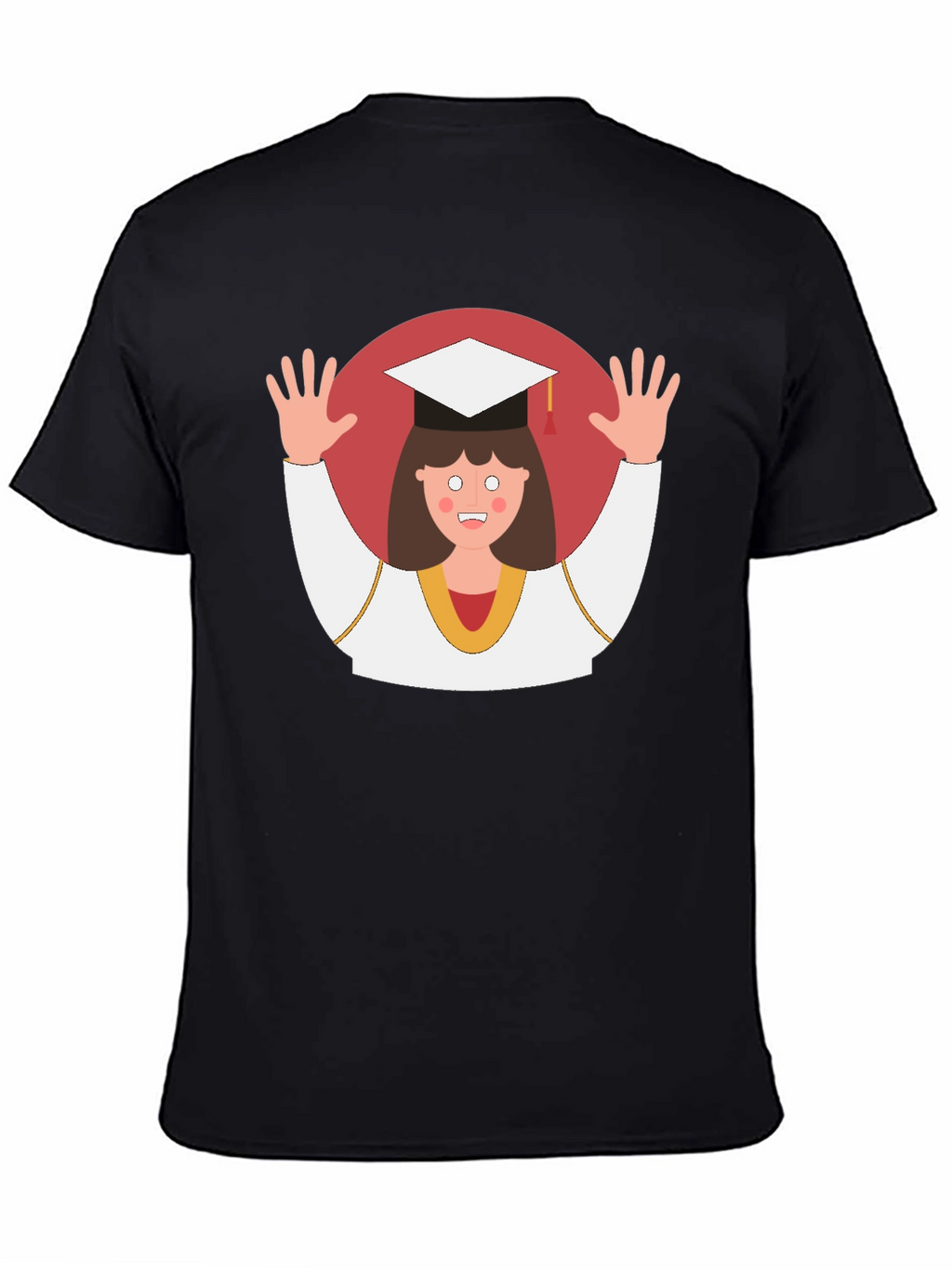 Graduation T-Shirt - Funny Cartoon Student