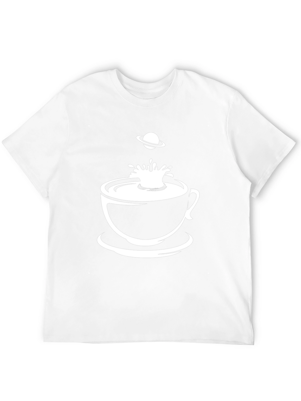 Cosmic Coffee Black T-Shirt