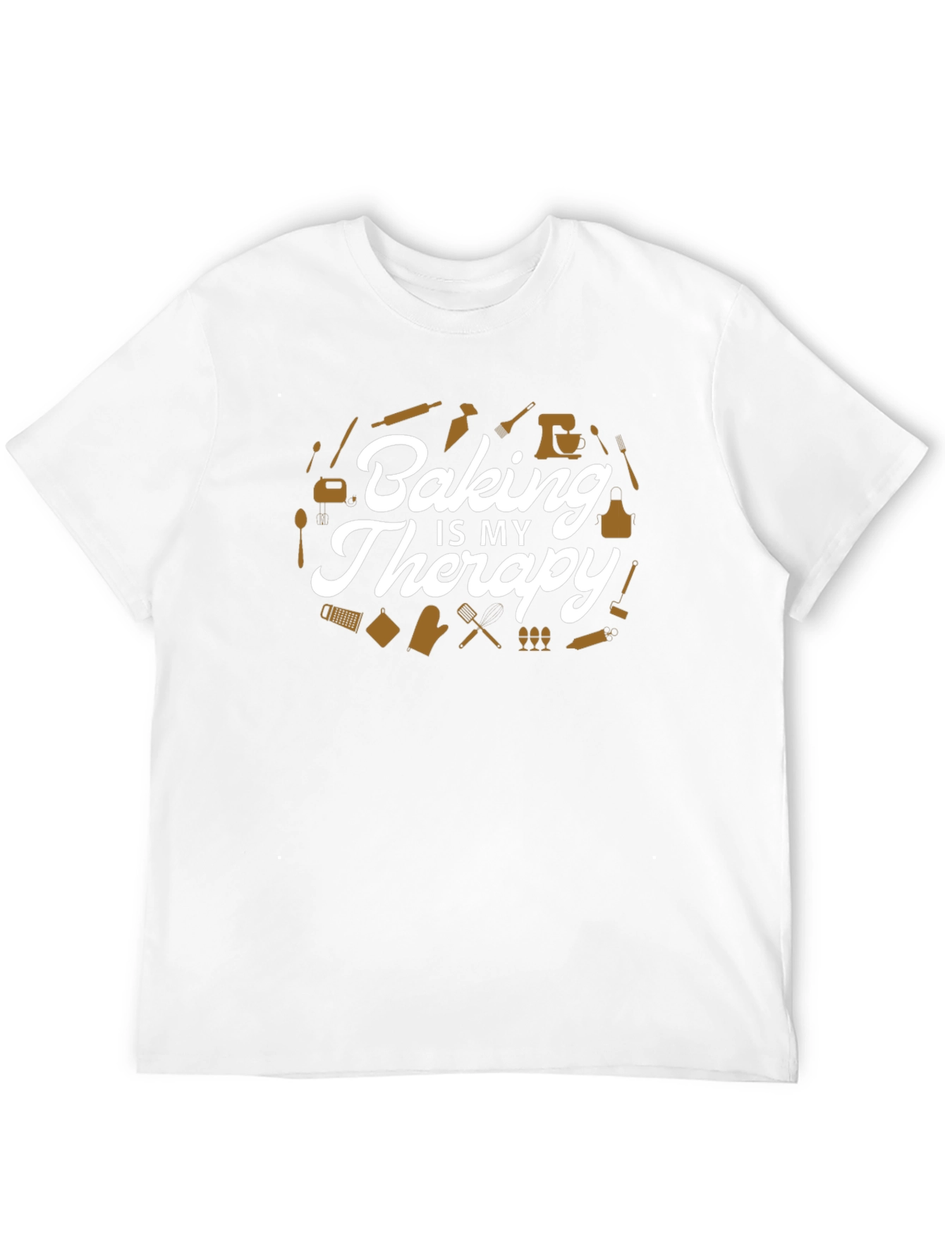 Baking Is My Therapy Graphic T-Shirt