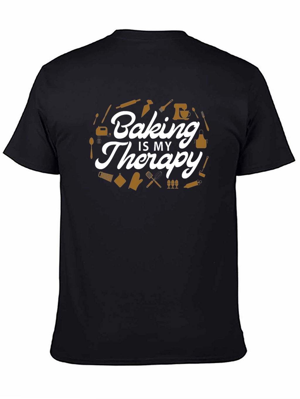 Baking Is My Therapy Graphic T-Shirt