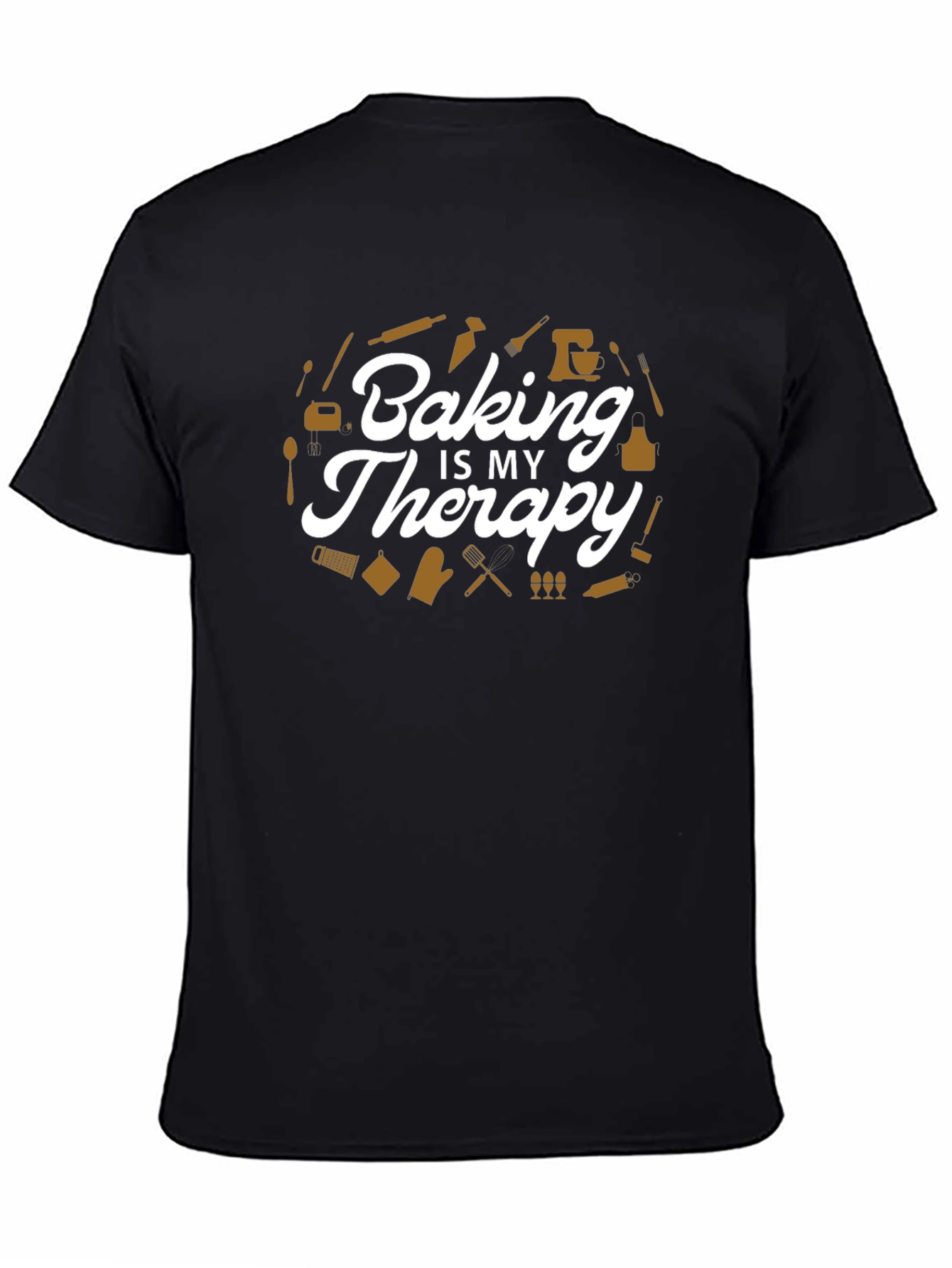 Baking Is My Therapy Graphic T-Shirt